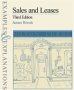 Sales and Leases: Examples and Explanations