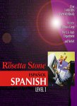 Rosetta Stone Spanish Level 1