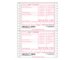 W-2 Tax Forms, 4-Part, White, 600/Carton TOPB2204
