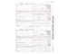 1099 Tax Dividend Forms for Laser Printers, 75 per Pack TOP22973