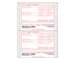 W-2 Tax Forms, 4-Part, 24 Sets/Pack TOP2204